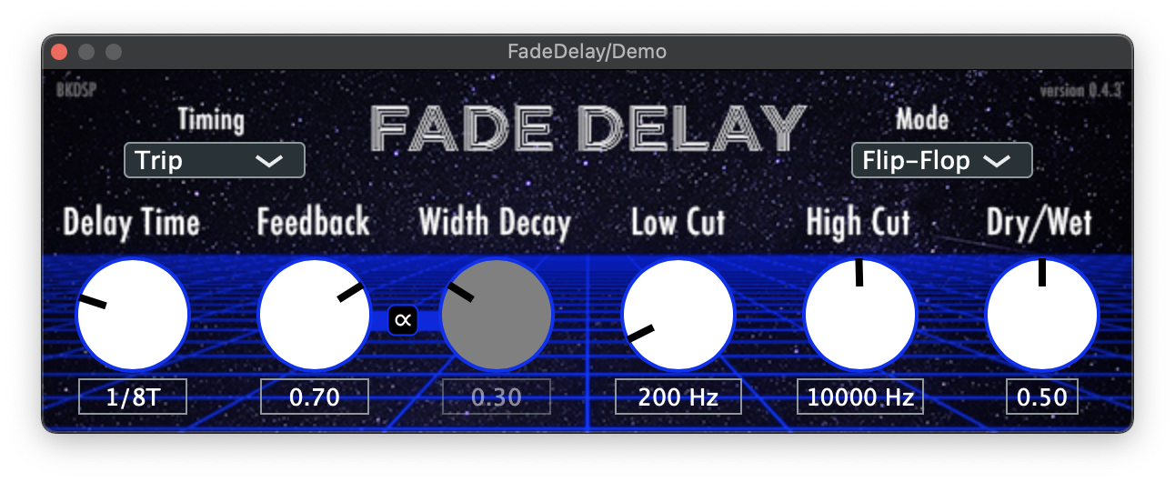 Fade Delay Window